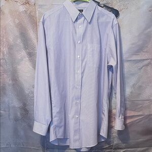 Jos. A. Bank Light purple Pinstripe Dress Shirt